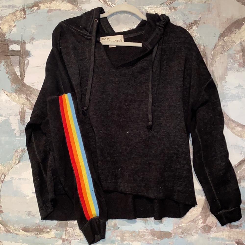 Retro Rainbow Hoodie